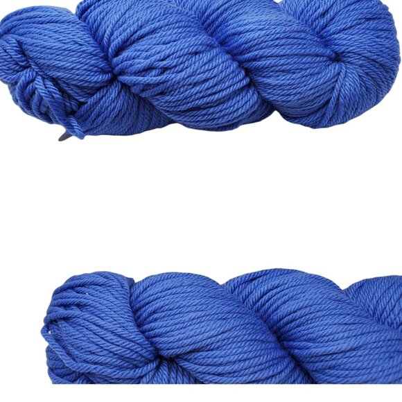 cascade yarns aran 220 superwash merino wool 2 skeins Blue 845 Yarn - Picture 2 of 10